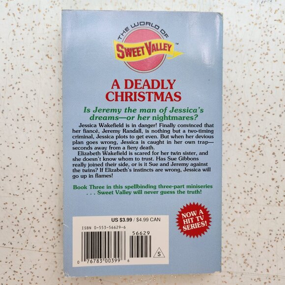 Sweet Valley High #111- A Deadly Christmas - Picture 2 of 5
